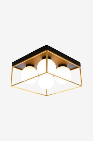 Aneta Lighting - Plafondi ASTRO - Musta - Plafondit - - Homeroom