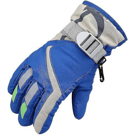 Skihansker for barn, varme, vanntette, vindtette og pustende vinterhansker