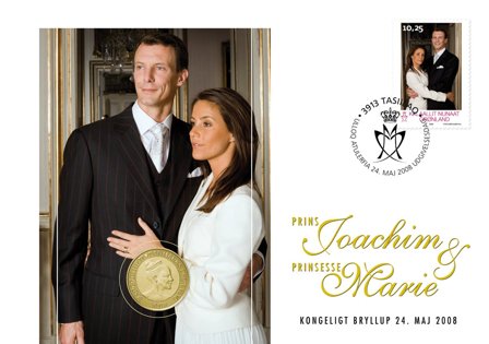 Bryllupsmøntbrev - Marie & Joachim