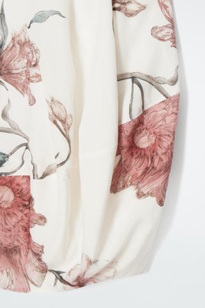 COS Women's Bubble Sleeveless Top in White