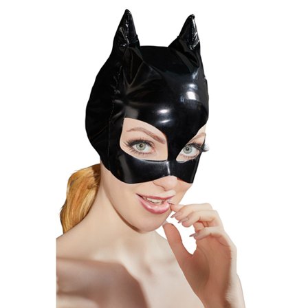 Vinyl Mask With Cat Ears