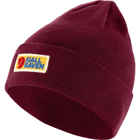 Fjällräven Vardag Classic Beanie OneSize - unisex - Bordeaux Red - Keps, Mössas & beanies