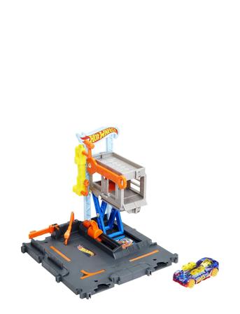 City Lekekjøretøy Toys Toy Cars & Vehicles Vehicle Garages Multi/mønstret Hot Wheels*Betinget Tilbud
