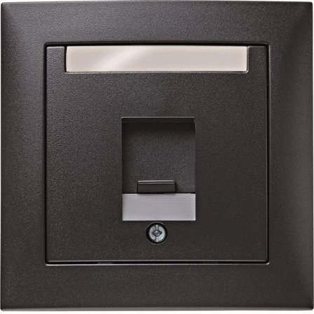 Berker S.1 Centrumbricka 1 x Keystone, Strömbrytare & vägguttag