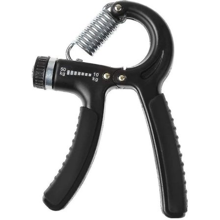 Håndgrep Finger Trener Justerbar Håndgrep Styrkeøvelse med Rustfritt Stål Fjærer Håndtrykk Finger Kraft Styrkeøvelse