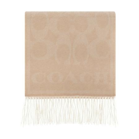 Coach, Winter Scarves Beige, Dames, Maat:ONE Size
