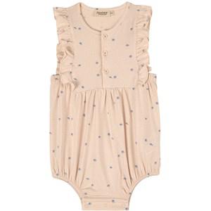 Kids - MarMar Copenhagen Little Cornflower Roma Romper 9 Months - All in ones - 9 months - Cream