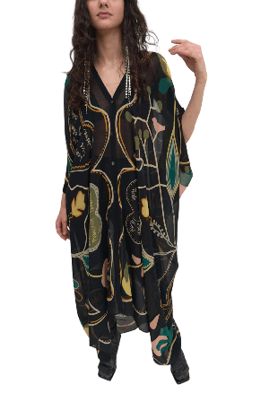 Rodebjer Agave Love Letter Klänningar Dam Svart ONESIZE