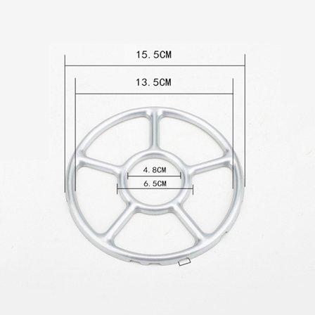 Simmerring Sikker Komfur Reducer Bærbar Gaskomfur Holdbar Ca