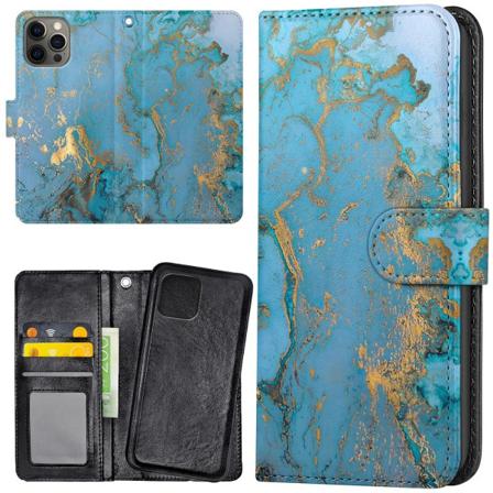 iPhone 12 Pro Max - Lommebok Deksel Marmor
