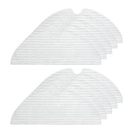 10 engångsmoppdukar för Xiaomi Dreame F9 Robotdammsugare - Broom Roller Sidoborste Hepa Filter