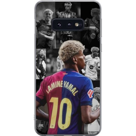 Kompatibelt Mobildeksel til Samsung Galaxy S10e Yamal FC Barcelona fotball stjernespire 2025