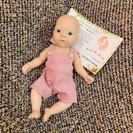 25 cm:n maalaamattomat silikoniset vauvanuket – 8 tyyliä pehmeitä reborn-nukkeja lahjoihin ja keräilyesineisiin