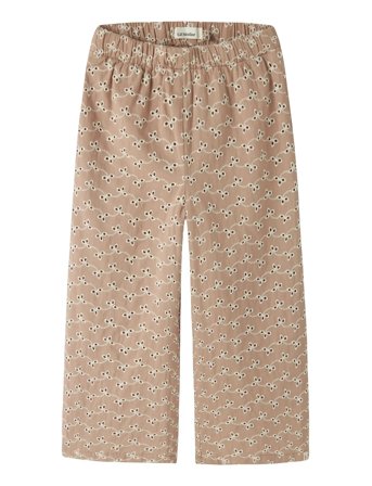 Lil'Atelier Nmftessie Wide Pant Lil - Beige - 116