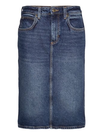 Midi Skirt Blue Lee Jeans