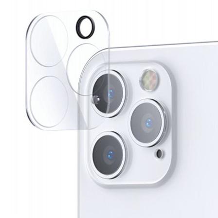 Iphone 12 Pro Max Linsskydd Heltäckande Glas Transparent