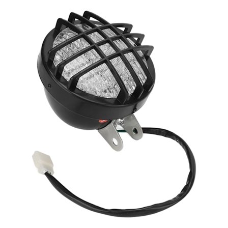 12V Universal Motorcykel Forlygte Grill Høj Lav Beam Super Lys til Scootere Cykler