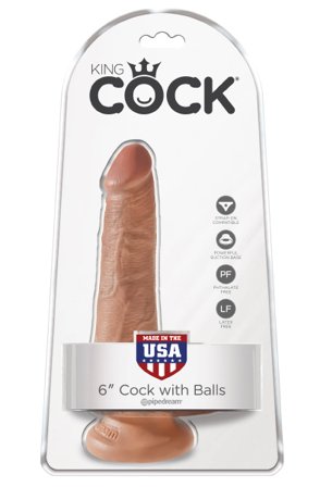 Kjøp Pipedream King Cock with Balls 15 cm - Dildo | God pris