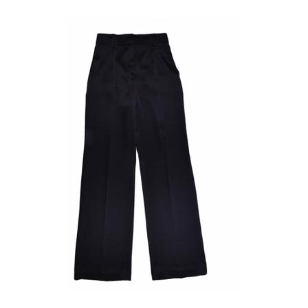 Alberta Ferretti, Wide Trousers Zwart, Dames, Maat:S