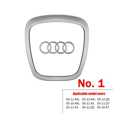 Bil Styling Rat Center Logo Covers Trim Til AUDI A6L Q7 Q3 Q5 A7 A5 A3 A4L A8L A8 Q5L Q8 A7L Q6 E-TRON SQ5 Tilbehør