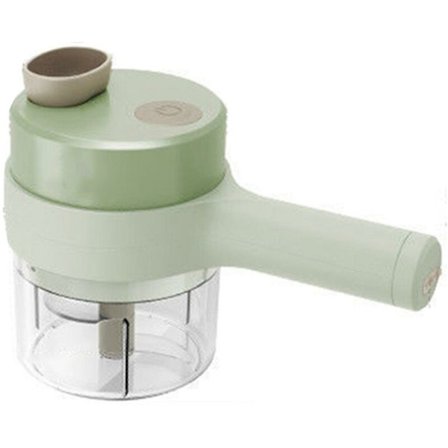 Bærbar trådløs elektrisk madhakker køkkenredskab, der kan skylles