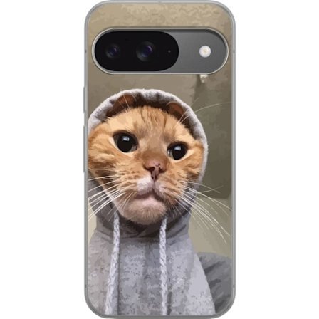 Kompatibelt Mobilskal till Google Google Pixel 9 Pro Katt Tröja