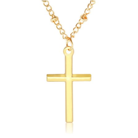 Exklusivt Bekvämt Hög Kvalitet Kors Halsband