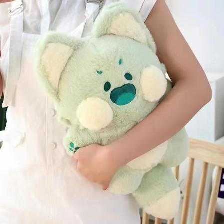 45cm Doodle Cat Doodle Cat Pehmolelu Kissa Kawaii Lelun Pehmo Vihreä green