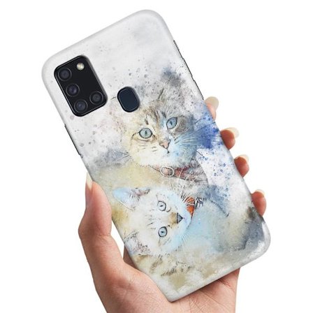 Samsung Galaxy A21s - Cover/Mobilcover Katte