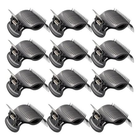 【PP】12 stk Hårklemmer for ruller Varme rullklemmer Hårrullklemme