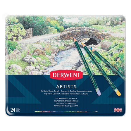 Derwent Artists Färgpennor 24-set