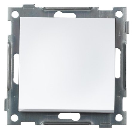 Elko Plus Trapp/1-P Snabb Strømbryter hvit, hurtigkobling Stikklemme, Strømbrytere & vegguttak