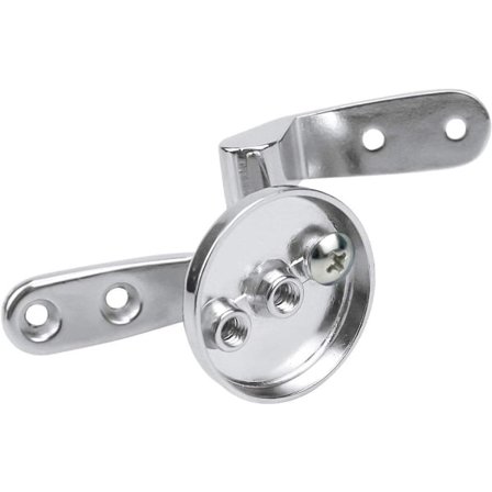 Udskiftningshængsel til guldfarvet toiletsæde - Toilet tilbehør - Badeværelsestilbehør - Til træ - Resin | - MDF toiletsæde - Inklusive tilbehør