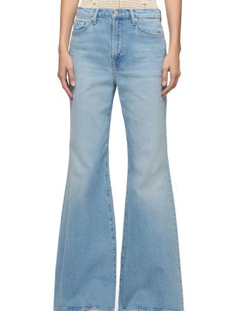 7 For All Mankind Retro Flare Seabreeze - Blue - 28 x 34