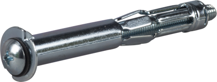 ESSVE SAM 6 Metallekspander Ø 6 mm, PH2, trippel, 25-pakning, Innfesting