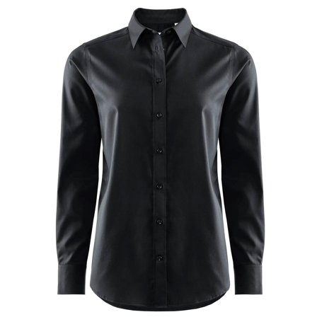 Skjorta Plainton dam svart S - Lyreco - Yrkeskläder - Skjortor och blusar - Skjortor