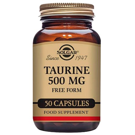 Solgar Taurine 50 kaps., Helse & Madvarer, Kosttilskud, Øvrige Kosttilskud