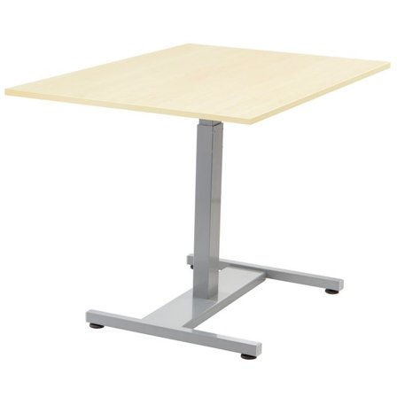 LANAB DESIGN Ergofunk E1 Enpelarstativ El silvergrå - Lyreco - Kontorsmöbler och inredning - Bord och hurtsar - Bordsskiva