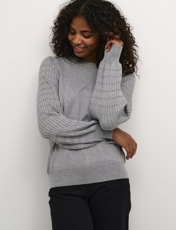 Kaffe Kananna Pullover - Grey - S