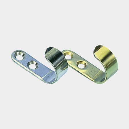 Roca coat hook polished brass