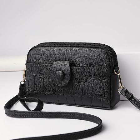 Mr.Puffer2024 Ny mammastil liten väska crossbody sommar dam mini mode mobiltelefon väska handväska för att gå ut Castle Blue