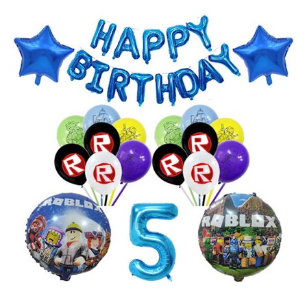 Barnebursdag Gaveposer Roblox Tema Festutstyr Papptallerkener Krus Servietter Baby Shower Engangsservise Sett 80 stk {wh}