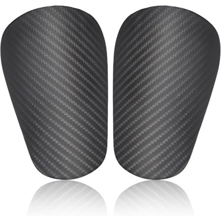 Mini Fotballleggbeskyttere, Mørkegrå Ekstra Mini Fotballleggbeskyttere Ungdom og Voksne Leggbeskyttere (Mini, 9,5x4cm)