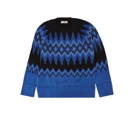 Laneus, Round-neck Knitwear Blauw, Heren, Maat:L