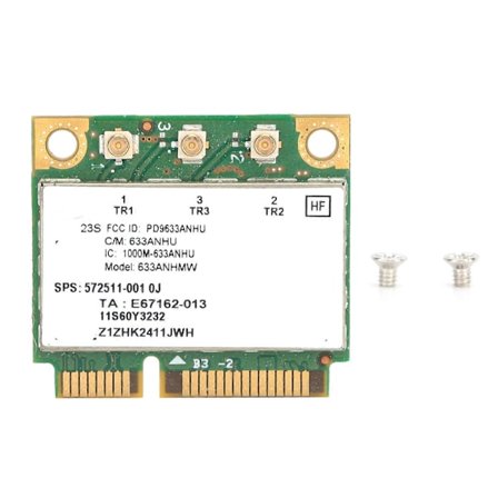 Trådlöst nätverkskort 450 Mbps Mini PCIE WiFi-kort 2.4G/5G för Lenovo FRU: 60Y3232 6300AGN