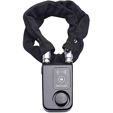 Sykkel Lås Vanntett Smart Bluetooth Sykkelkjedelås Tyverisikring Smartphone Kontroll Lås