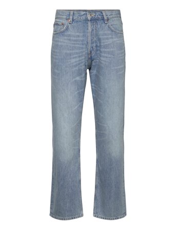 Weekday Space Relaxed Straight Leg Jeans - Blue - 30 x 32