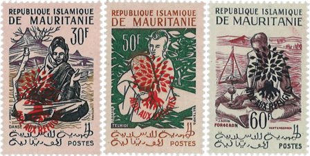 Mauretanien - YT 154E-G - Postfrisk