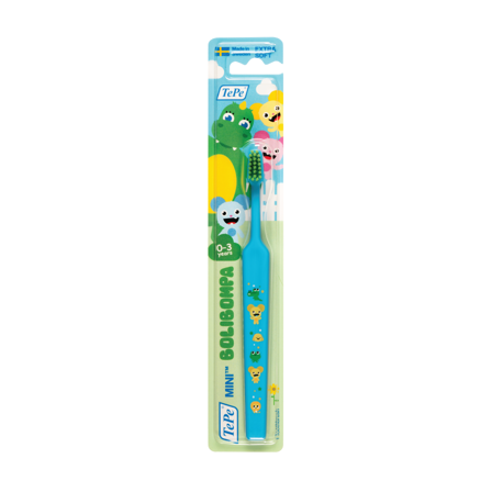 TePe Mini Bolibompa Extra Soft Tannbørste, 1 stk.