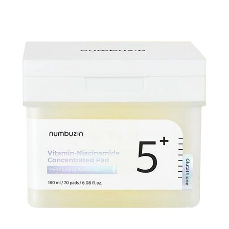 Numbuzin Vitamin-Niacinamide Concentrated Pad 70 pads, Skincare, Renseprodukter, Skintonic